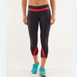 Lululemon Run: Inspire Crop II women’s crop leggings 🍋
